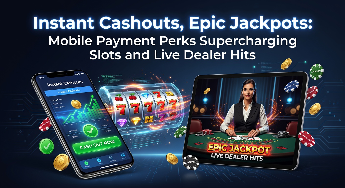 Smartphone screen displaying a massive slot jackpot win with instant cashout notification via mobile payment app