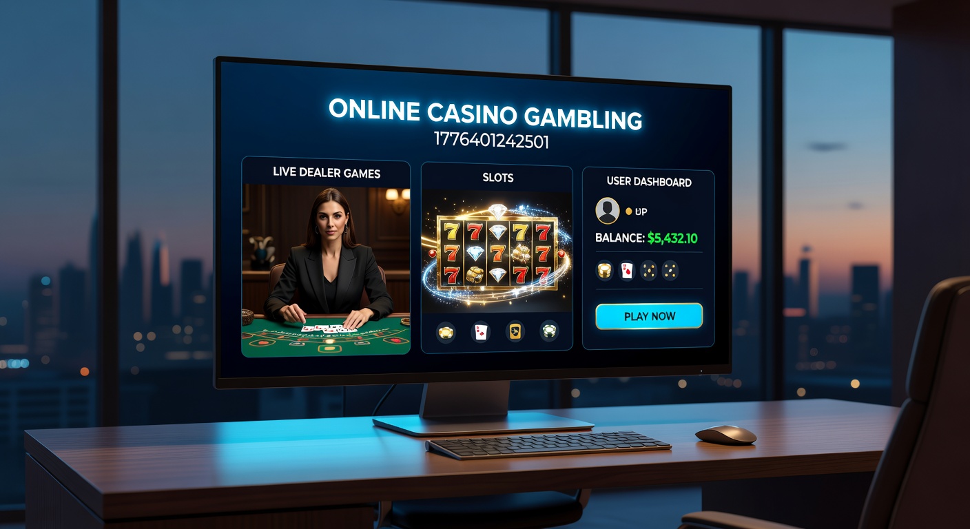 Diverse group of online casino players on laptops and phones, surrounded by global maps showing market hotspots from North America to Asia, illustrating the worldwide appeal